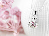 Medaillon "Blütenzauber" Rosa