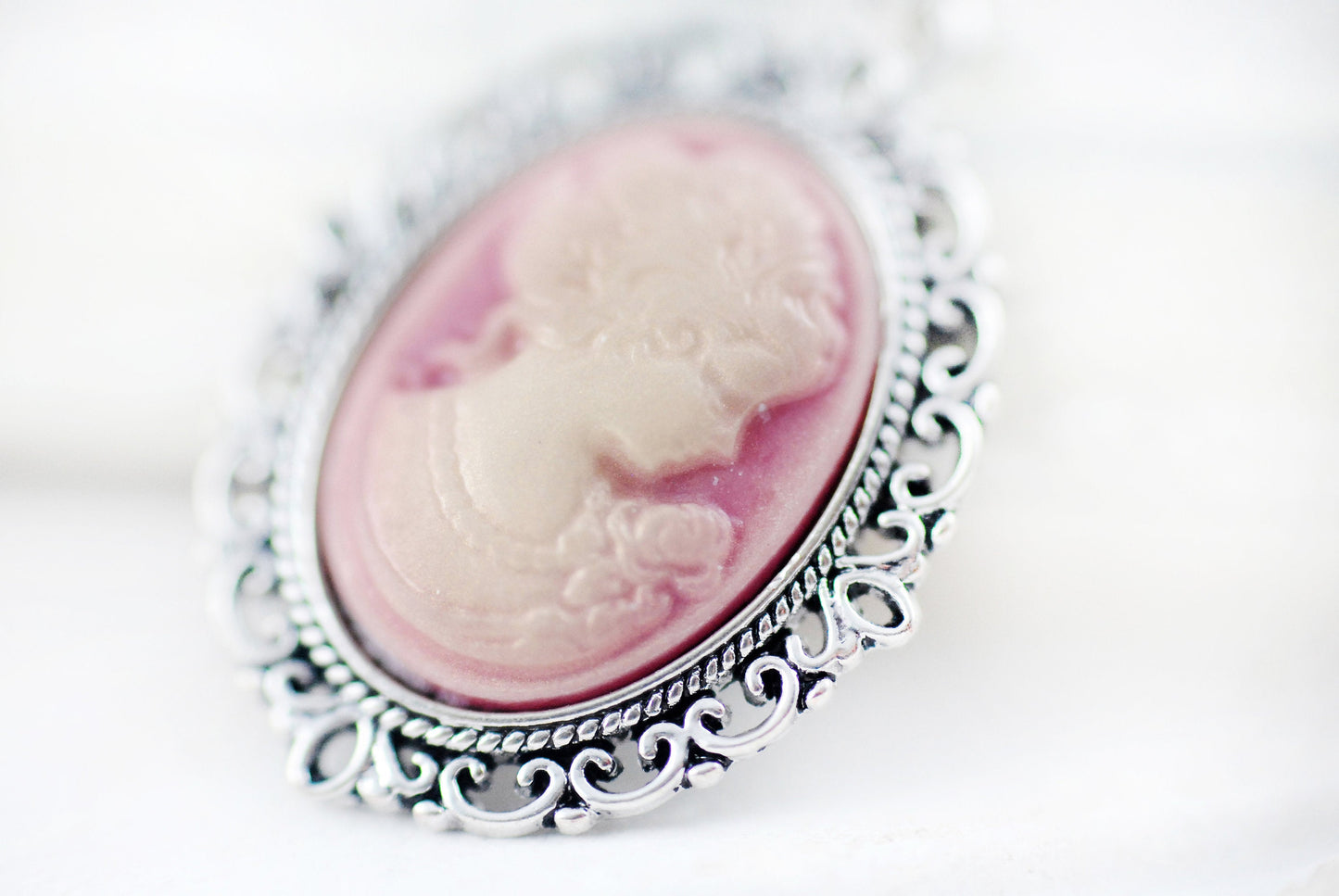 Kette mit Camée "Kalliope"