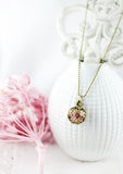 Medaillon "Schatzkugel" Rosa