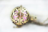 Medaillon "Schatzkugel" Rosa