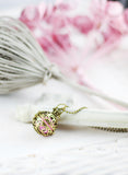 Medaillon "Schatzkugel" Rosa
