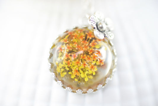 Amulett "Frühlingstraum" Gelb